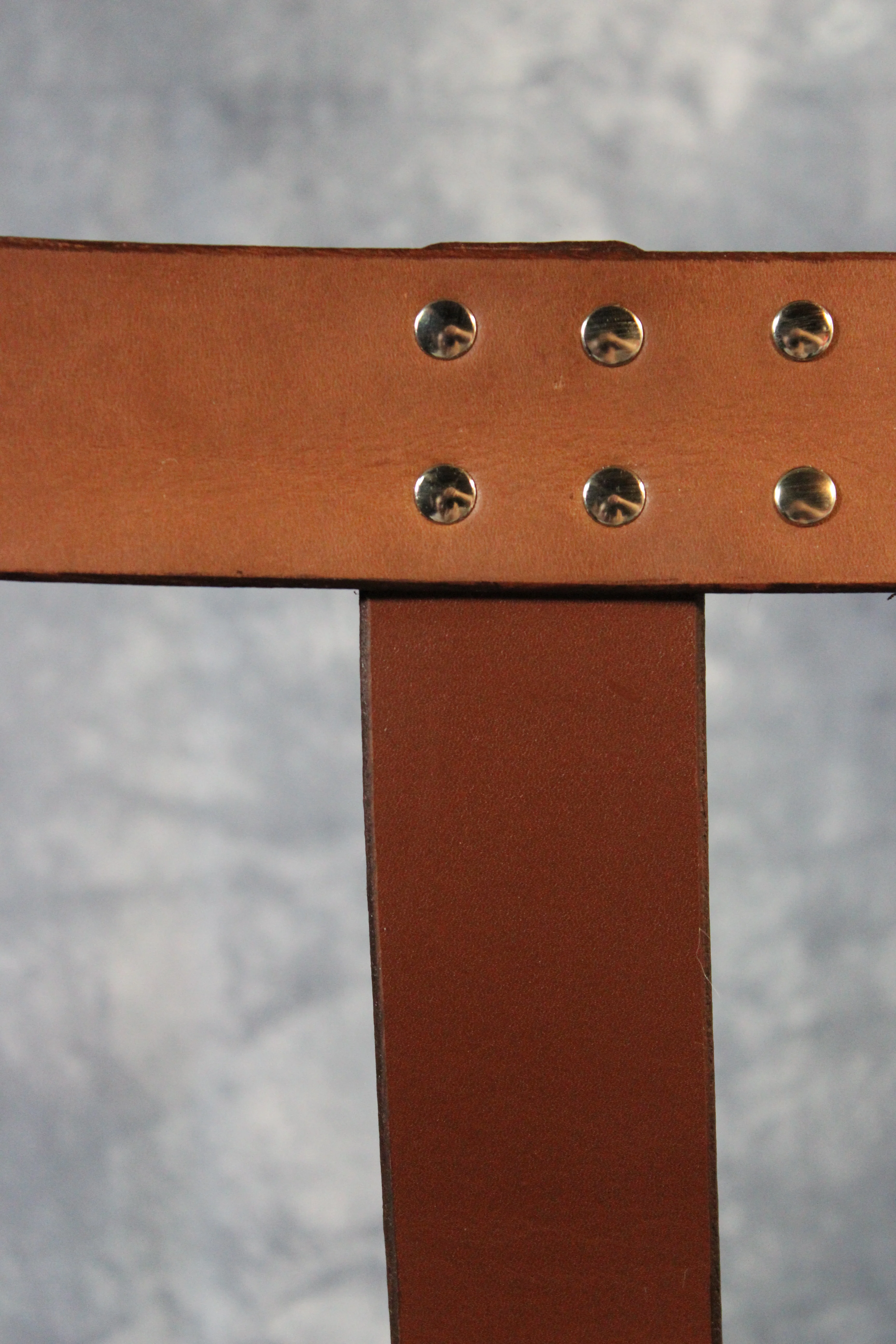 Classic Webbed Leather Sling - Image 3