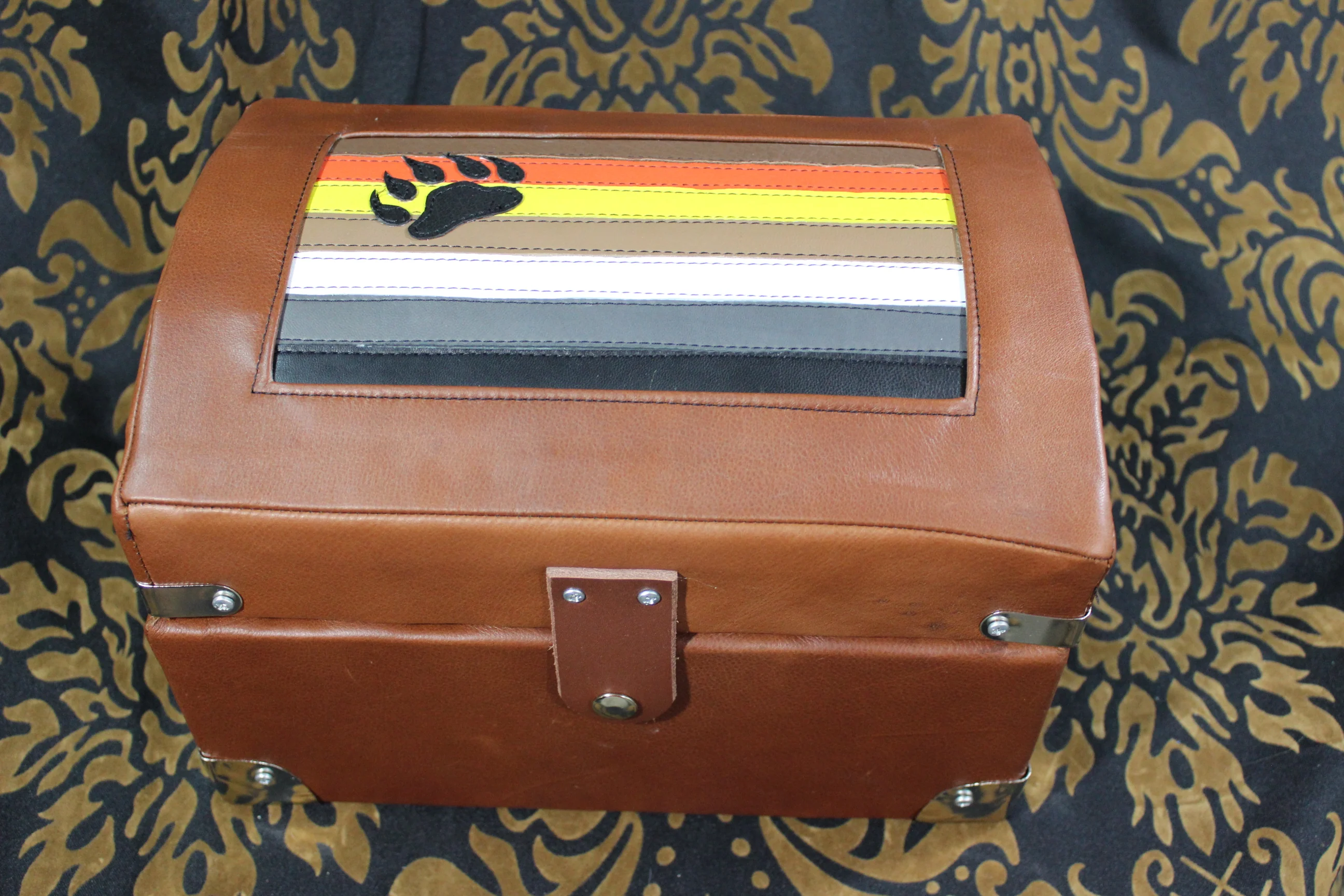 Leather Bound Treasure Chest (Bear Pride Flag) - Image 3