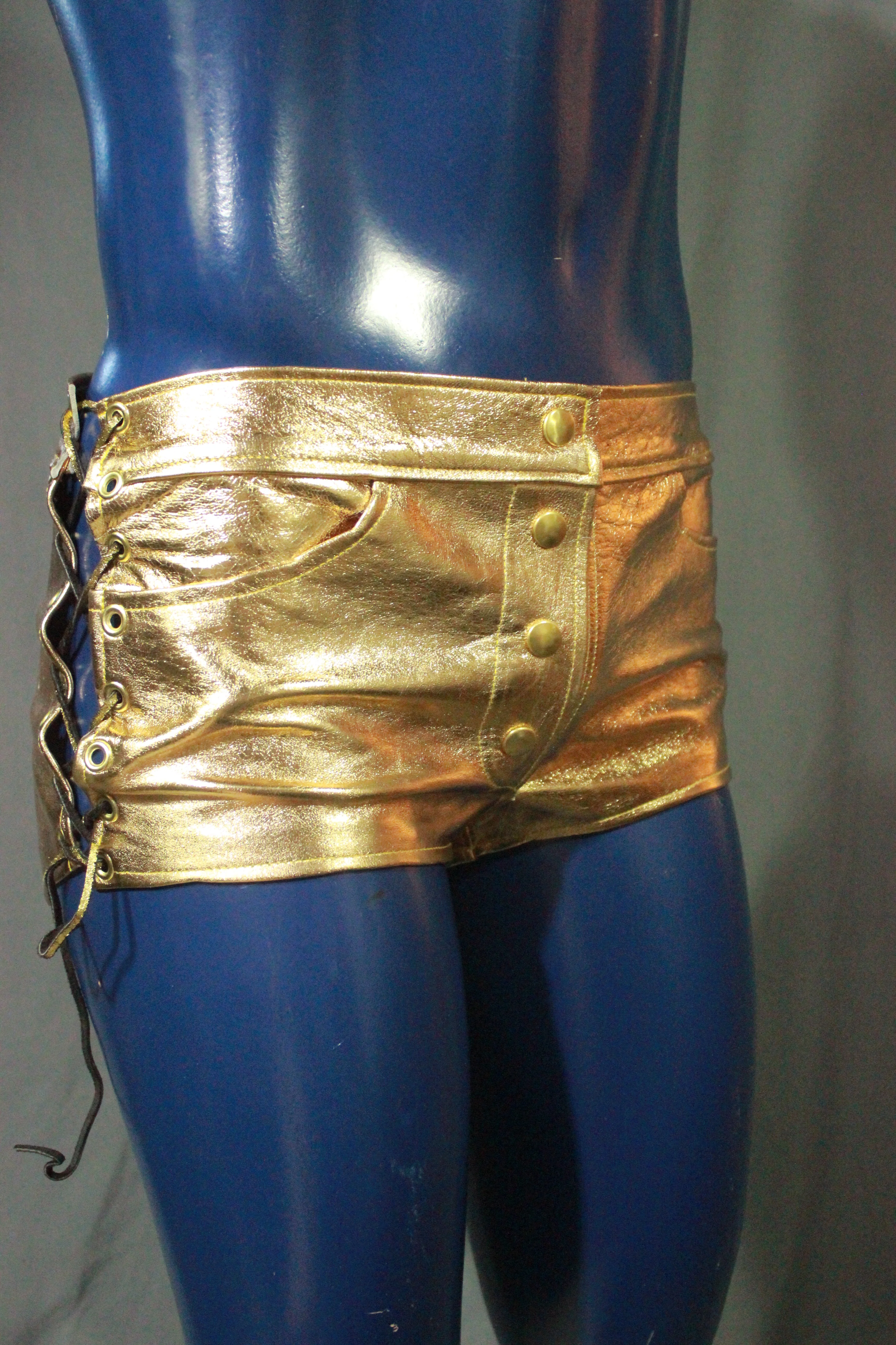 Lascivious's Golden Bolero & Booty Shorts - Image 6