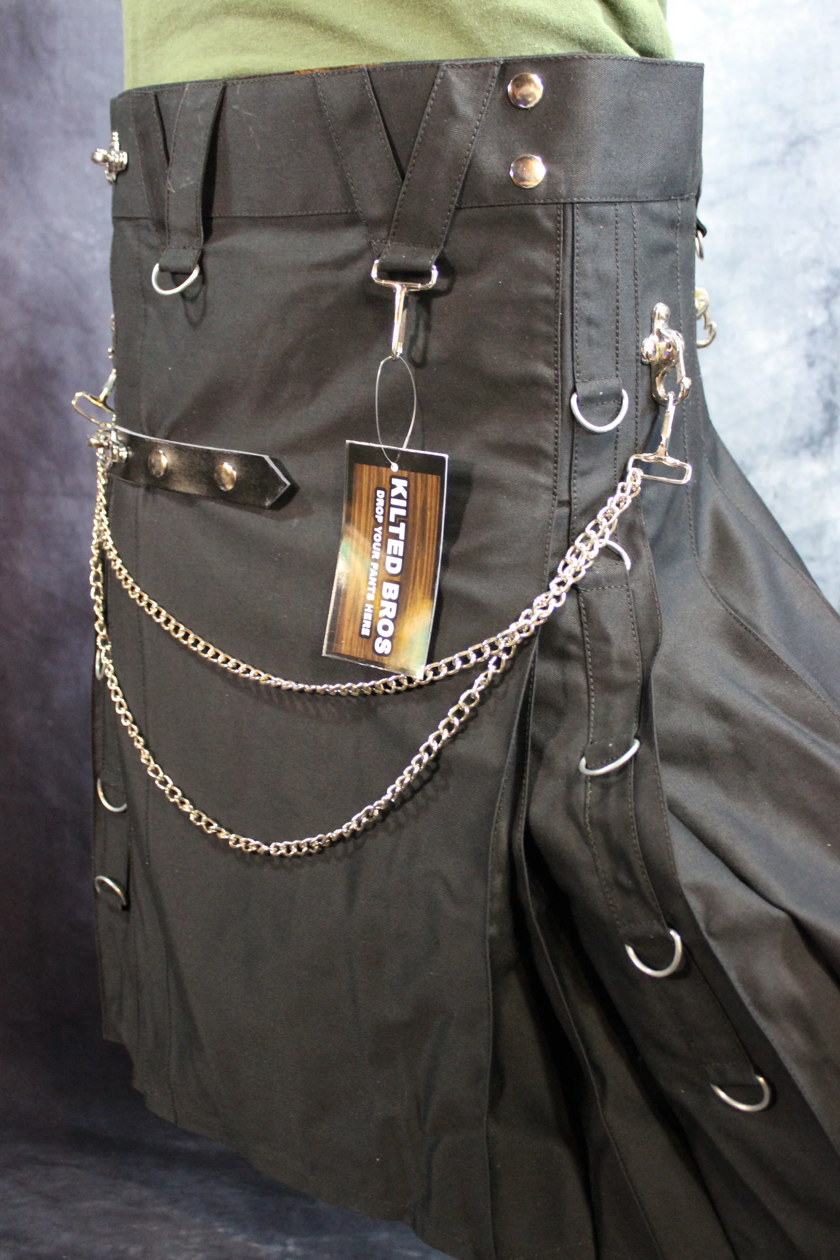 Goth Utility Kilt by Kilted Bros - Image 7