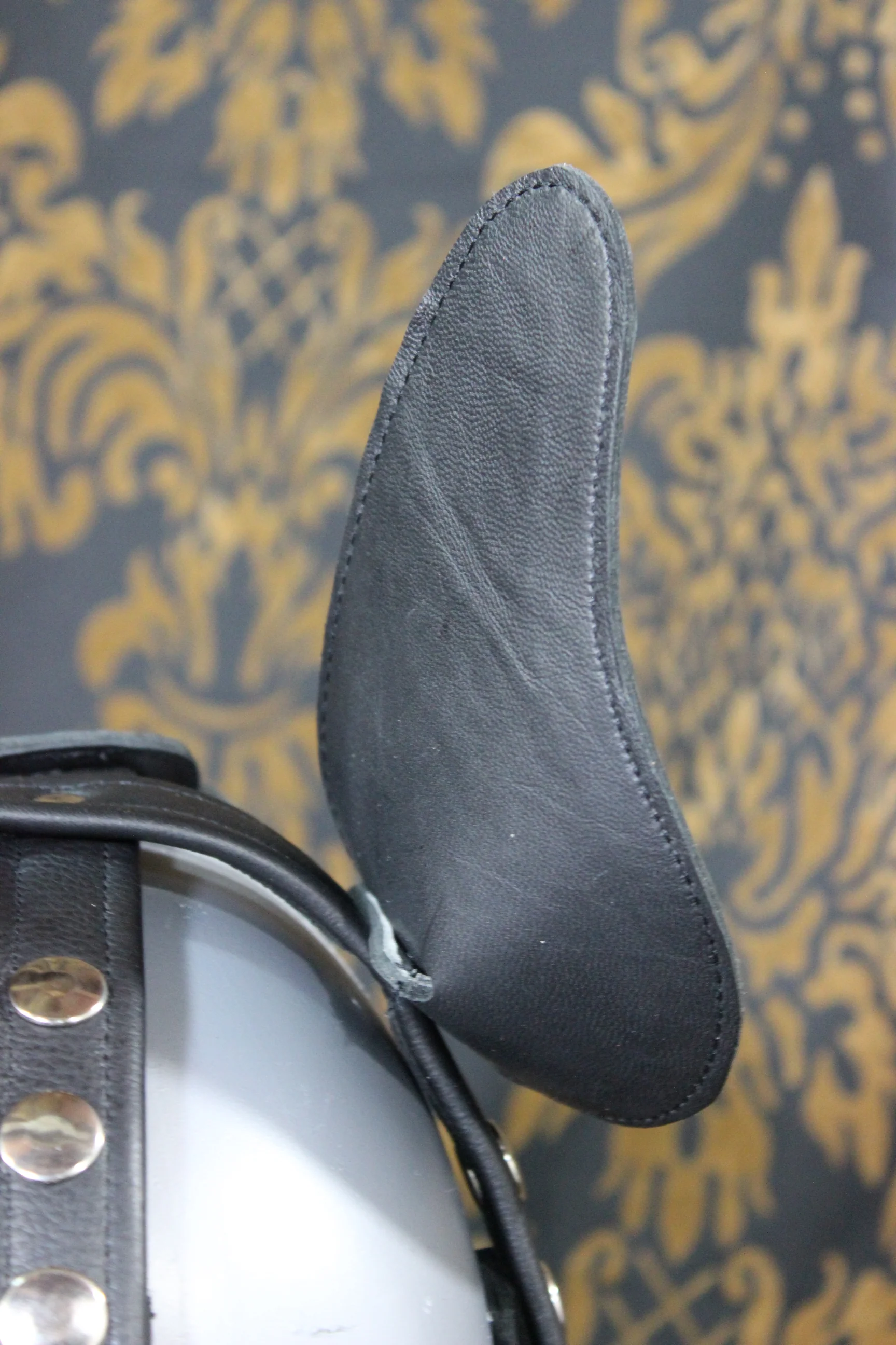 Husky style Pup Hood in Black and Gray - Image 21