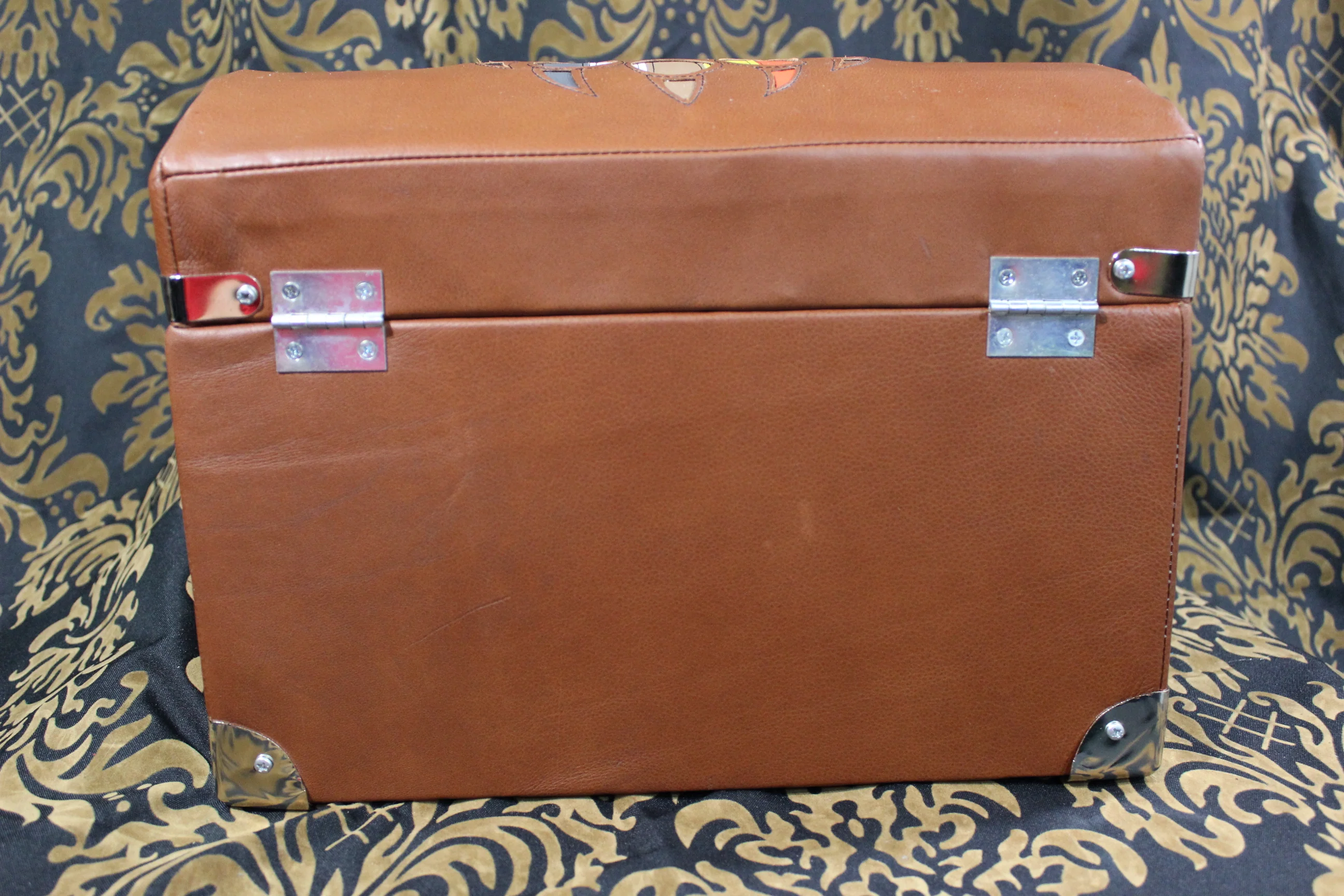 Leather Bound Treasure Chest (Bear Pride Flag Paw) - Image 5