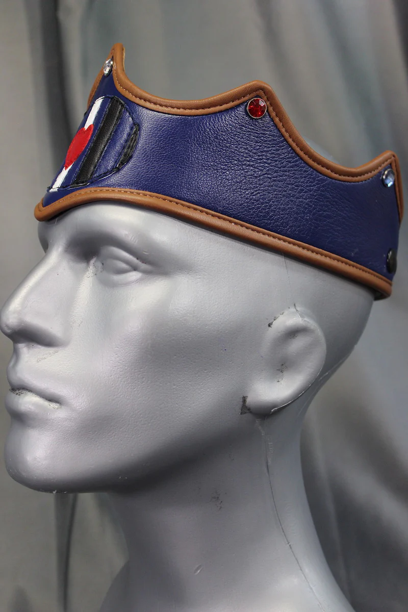 Leather Pride Flag Crown - Image 4