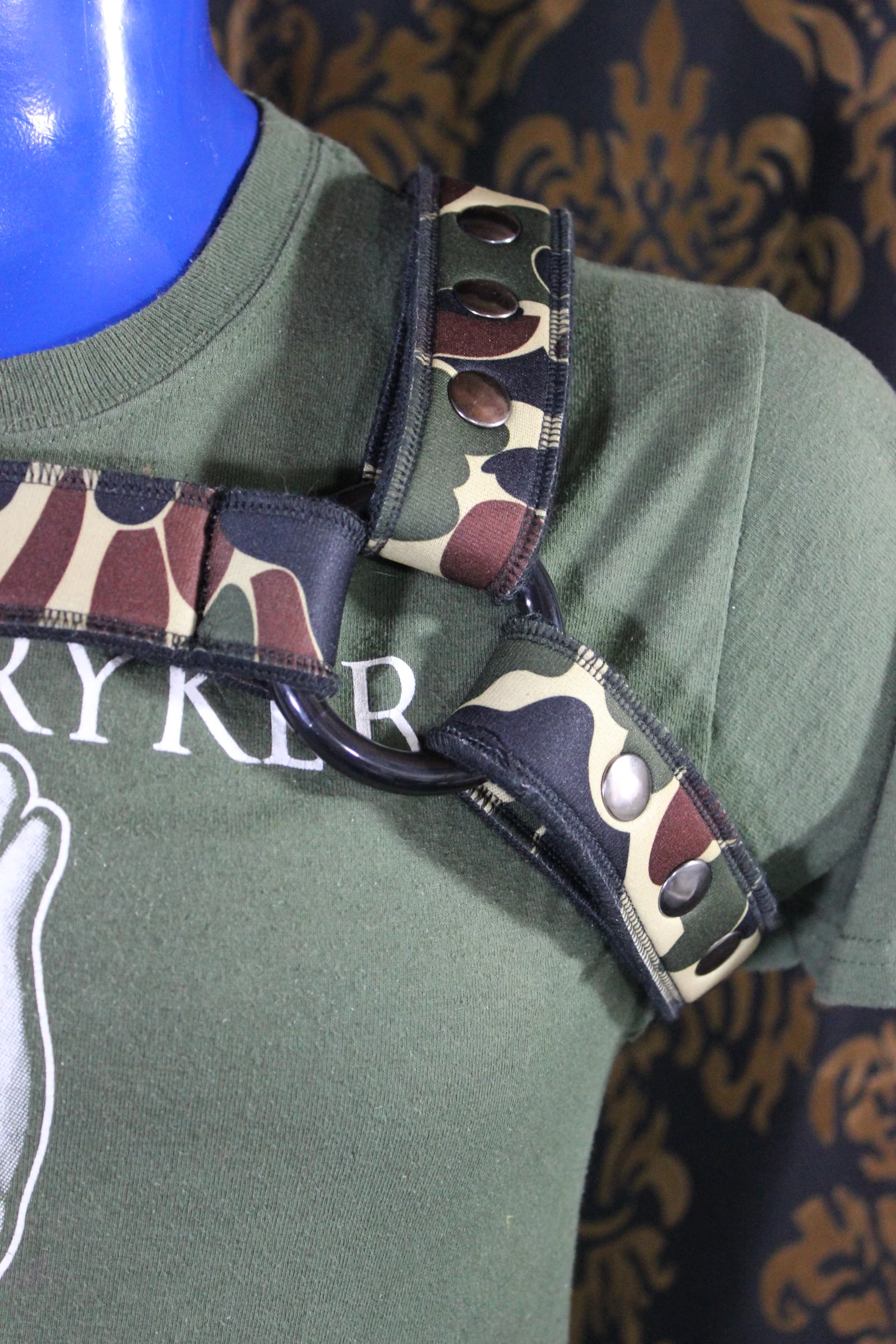 Neoprene Two-Toned Bulldog Harness - Image 3