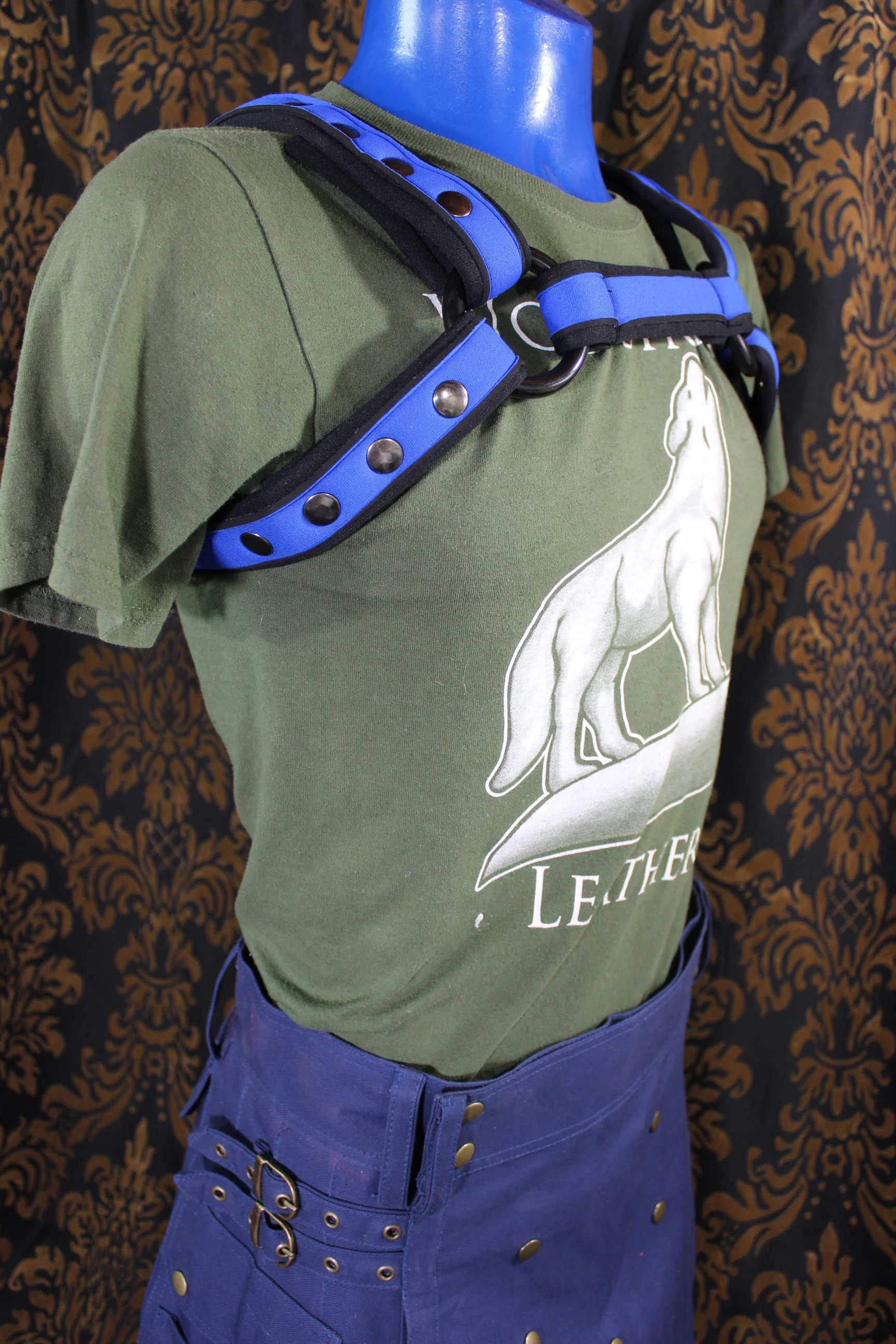 Neoprene Two-Toned Bulldog Harness - Image 5