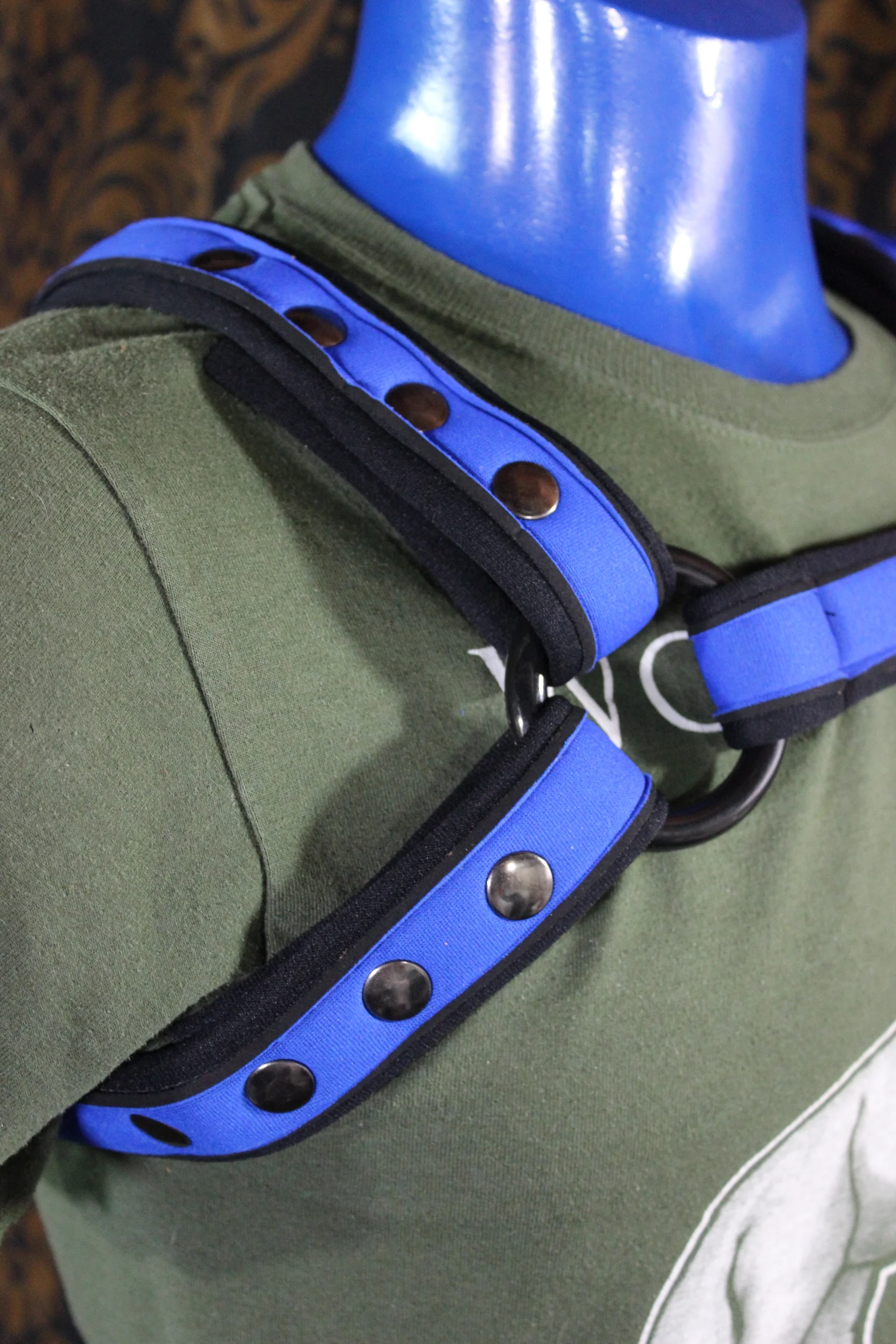 Neoprene Two-Toned Bulldog Harness - Image 6