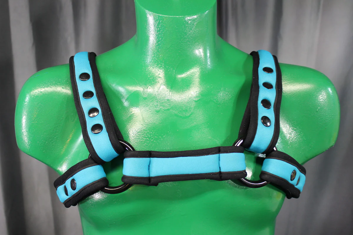 Neoprene Two-Toned Bulldog Harness - Image 7