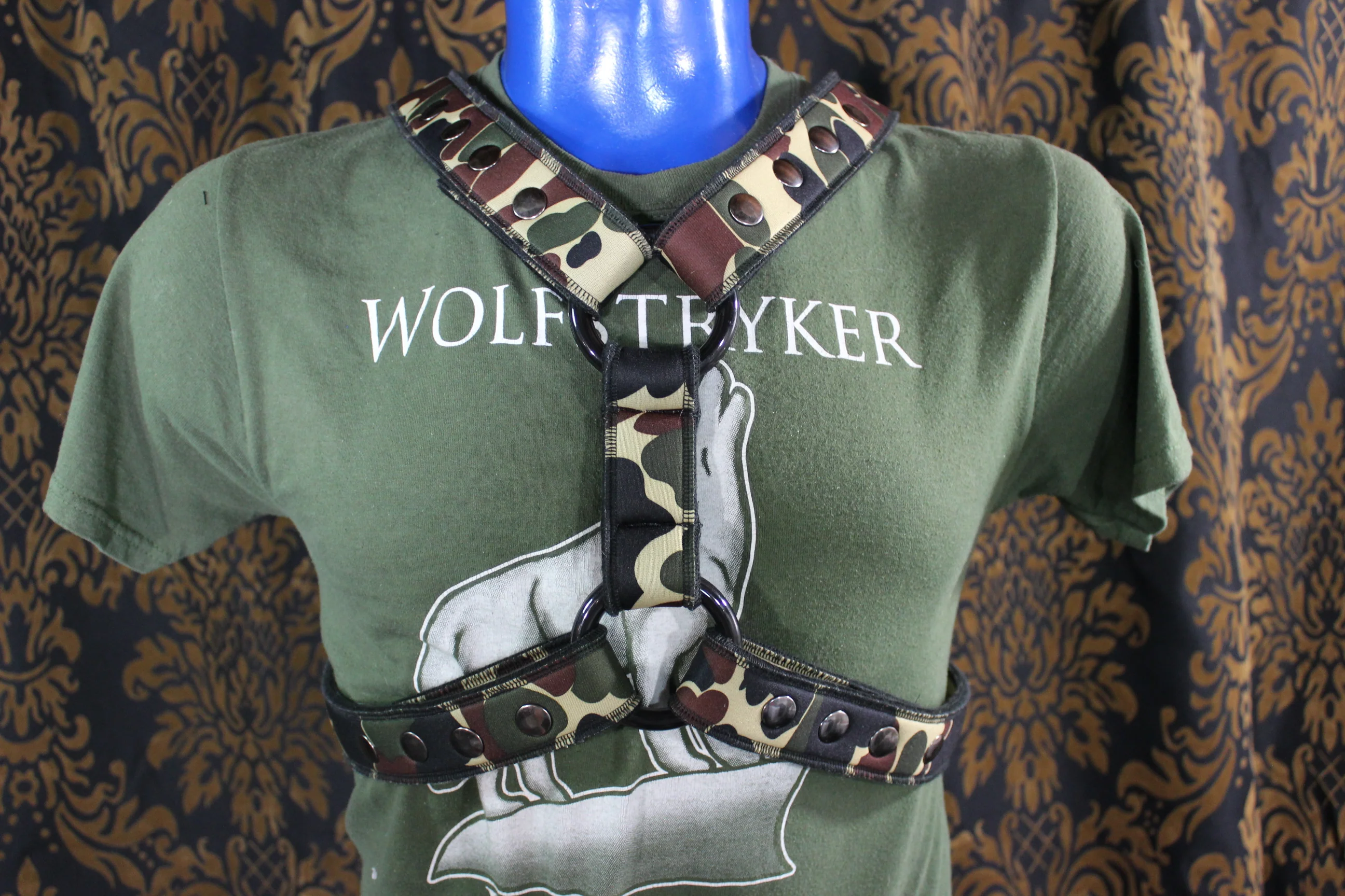 Neoprene Two-Toned Extended X Harness - Image 6