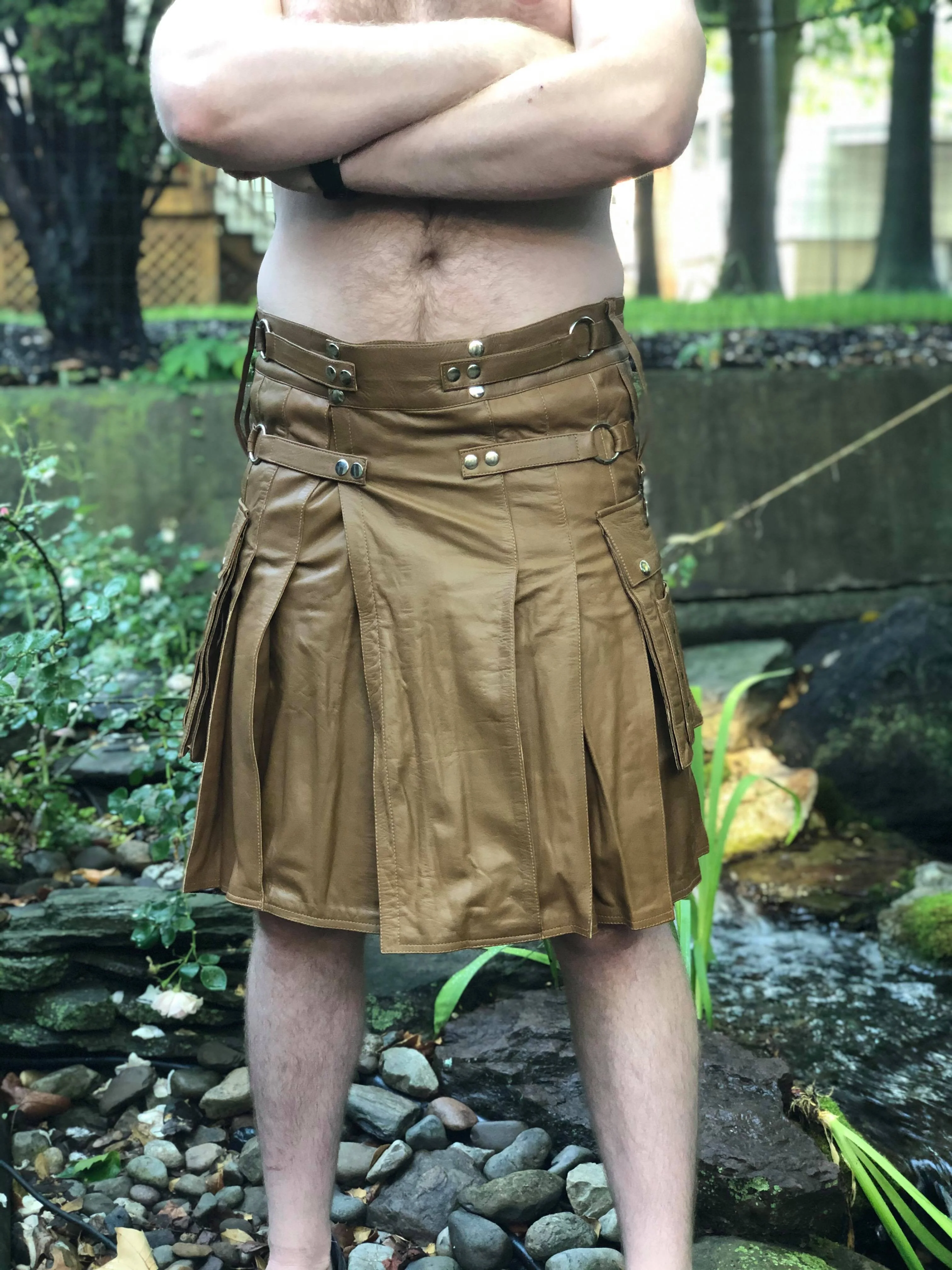 Otter and Fox Tobacco Brown Kilt - Image 3