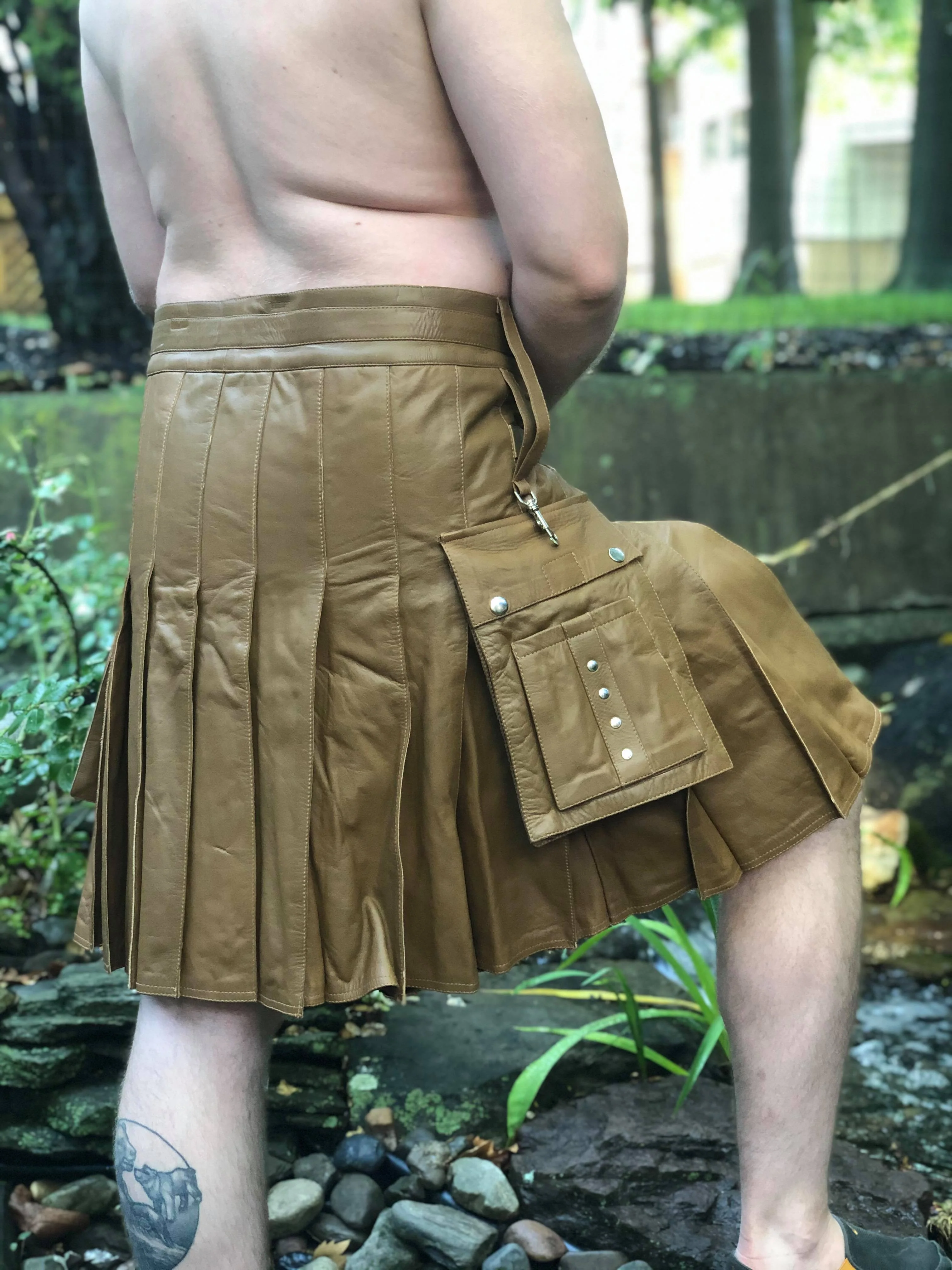 Otter and Fox Tobacco Brown Kilt - Image 4