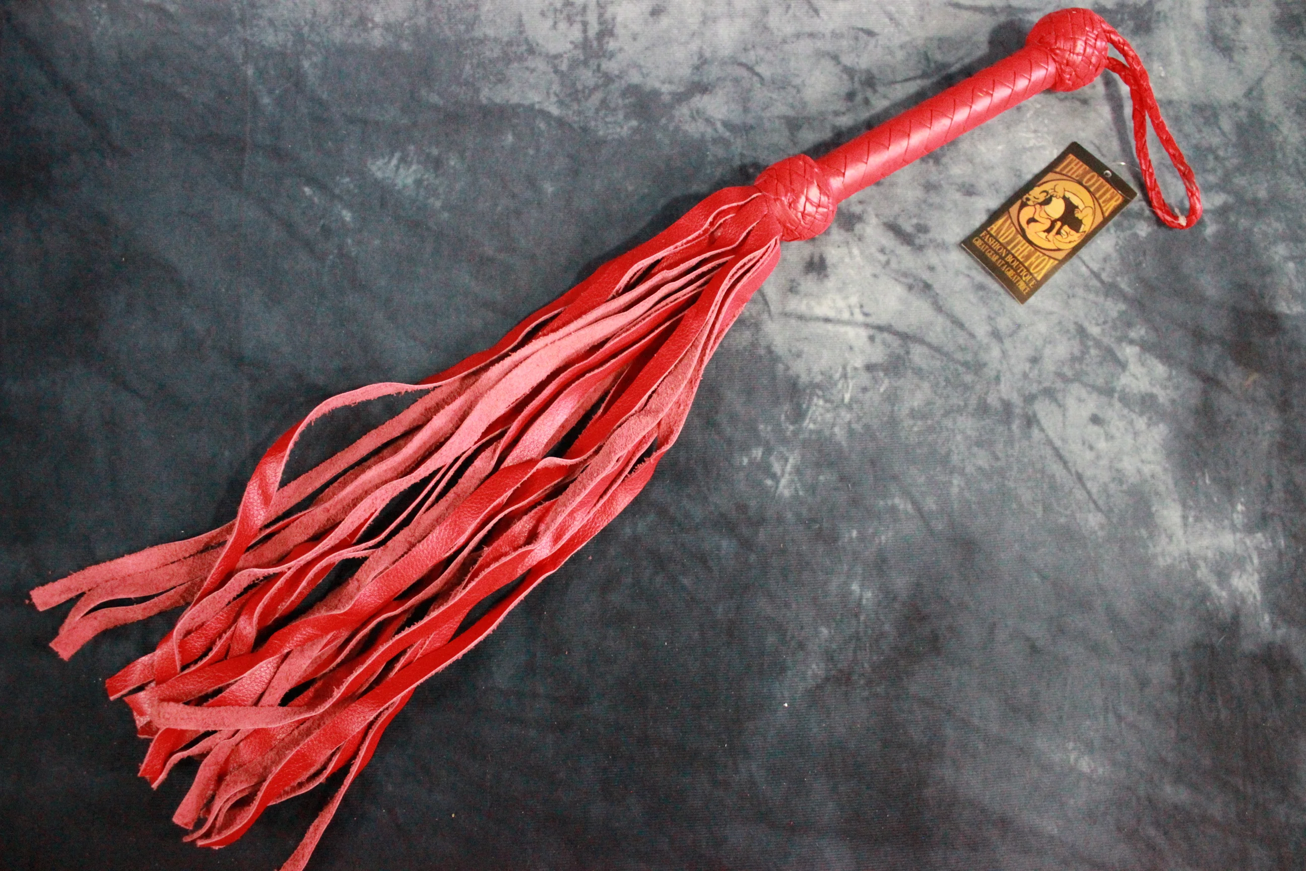 Our Premium Leather Floggers - The Barkers! - Image 102