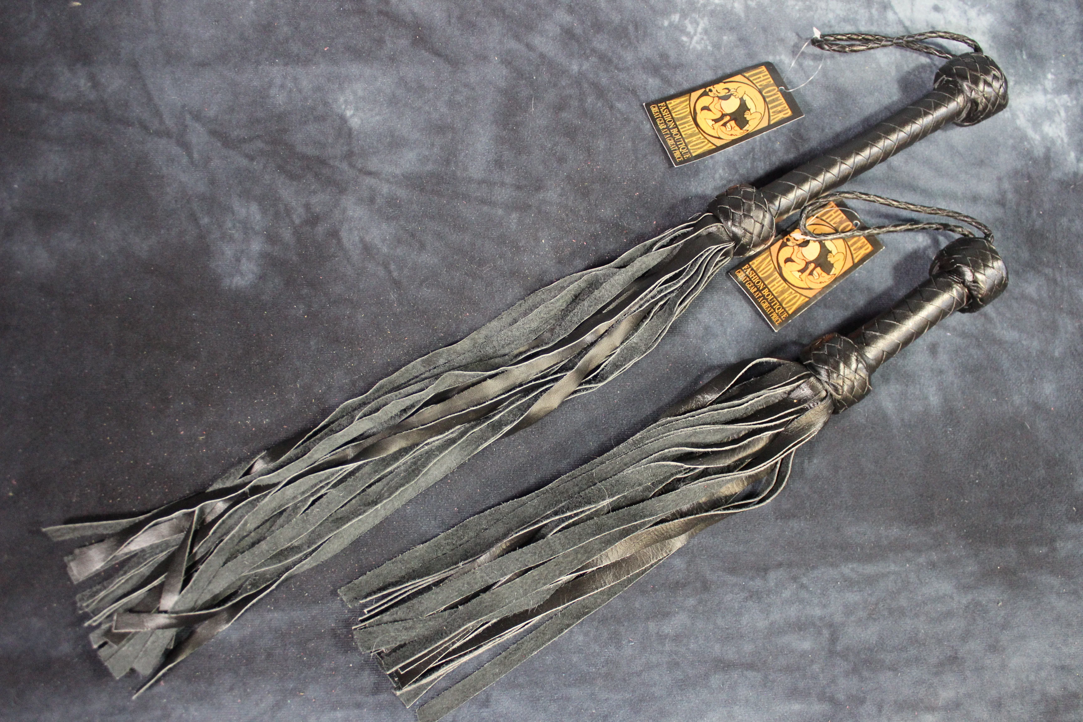 Our Premium Leather Floggers - The Barkers! - Image 121