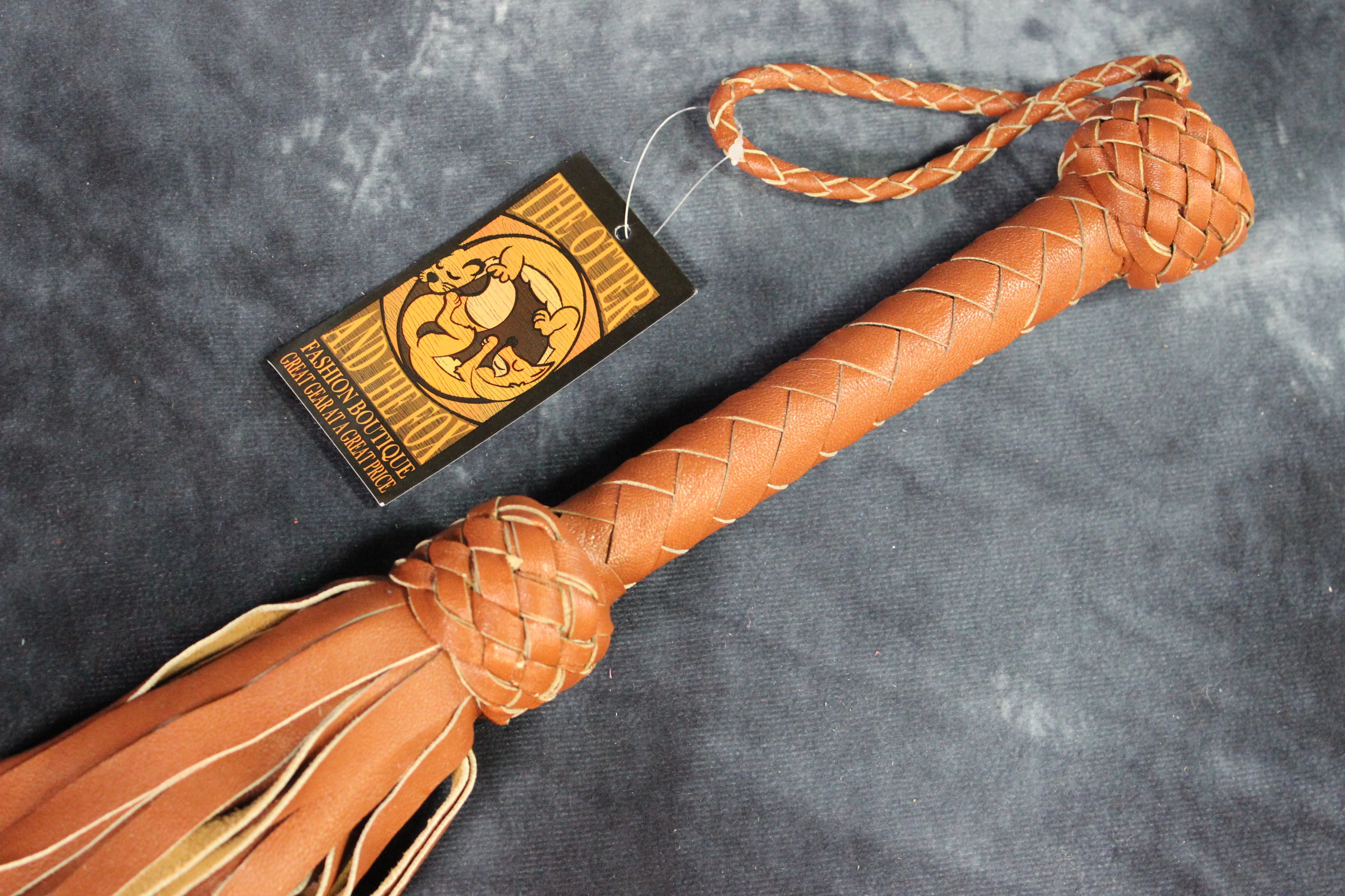 Our Premium Leather Floggers - The Barkers! - Image 64