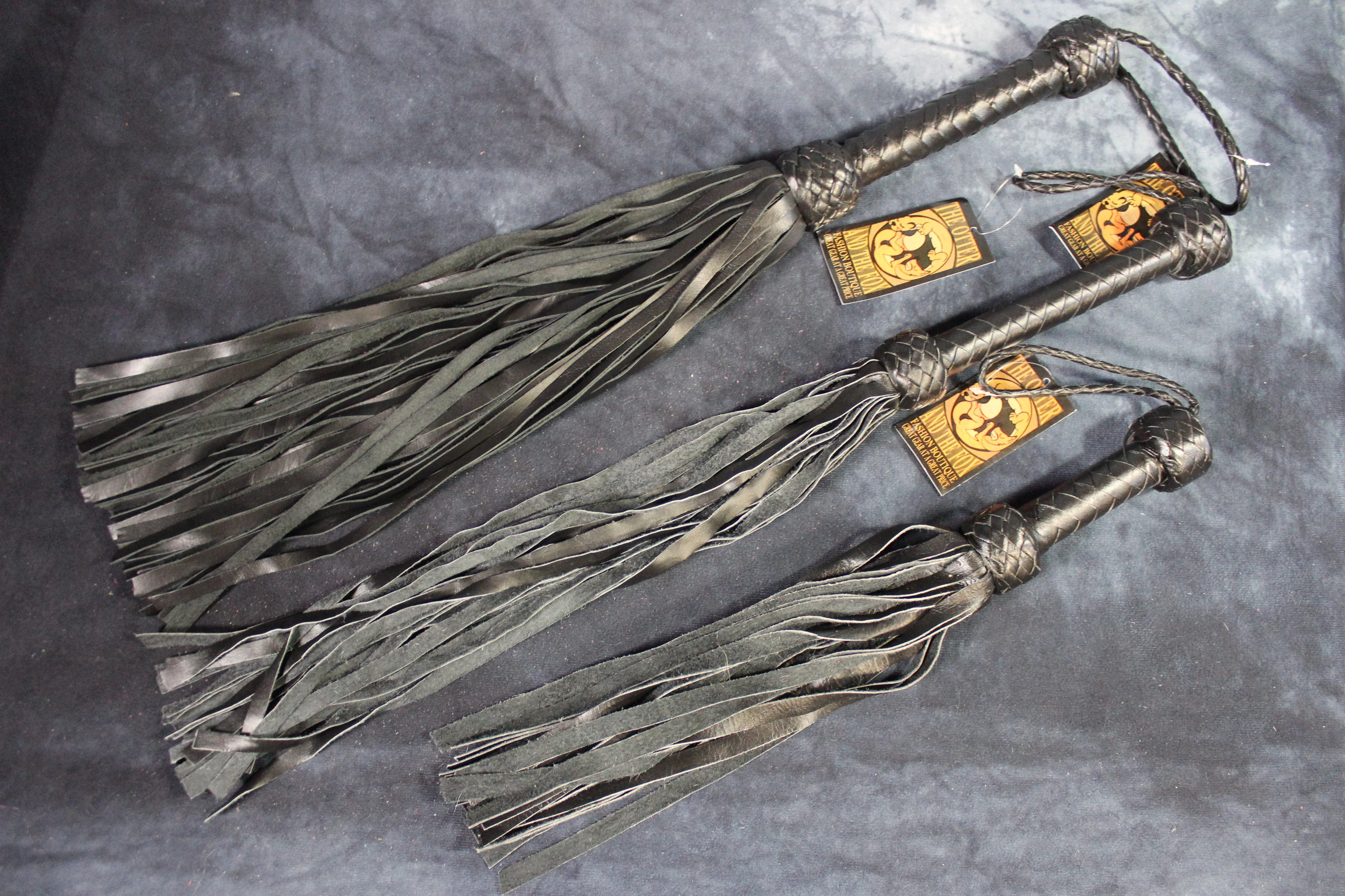 Our Premium Leather Floggers - The Barkers! - Image 98