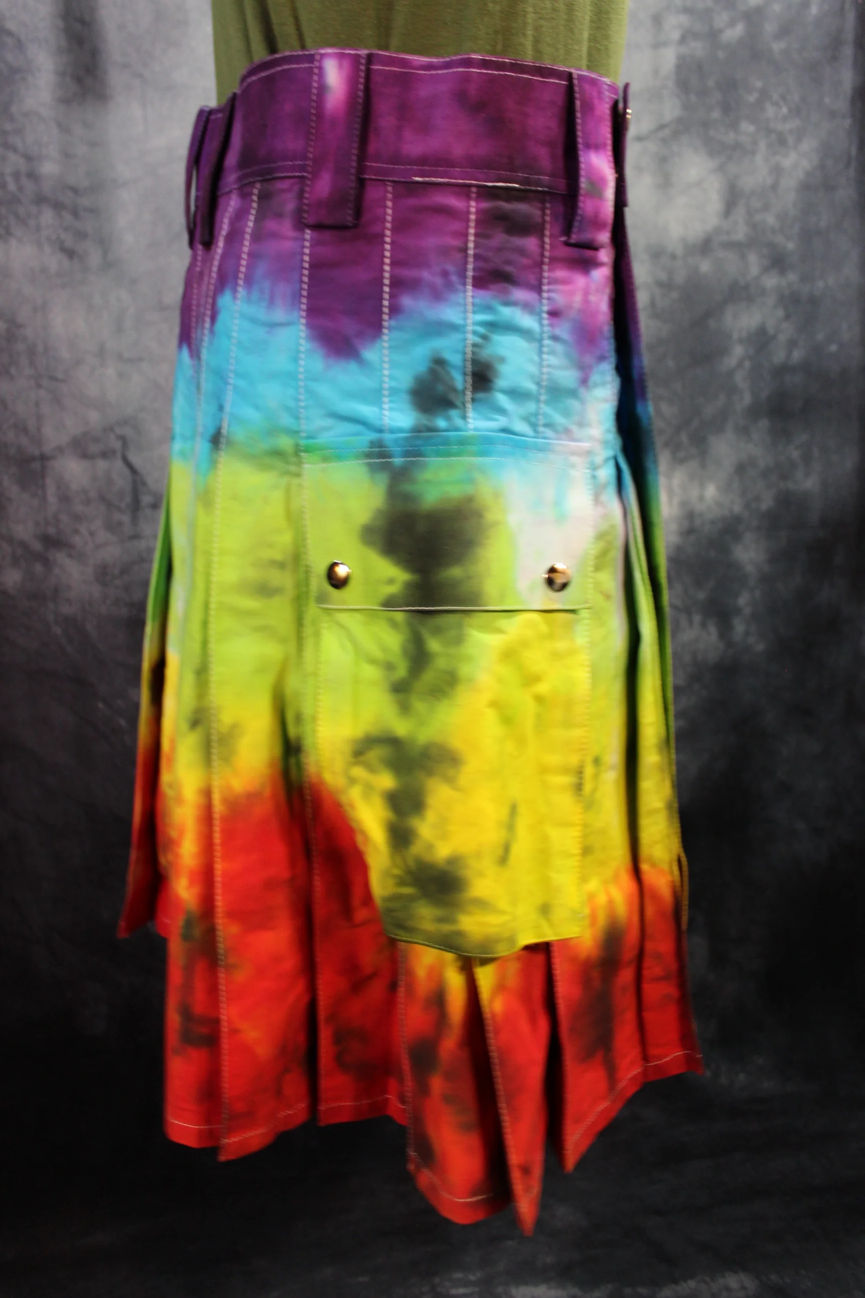 PRIDE Tie-Dye Kilt by Kilted Bros - Image 4