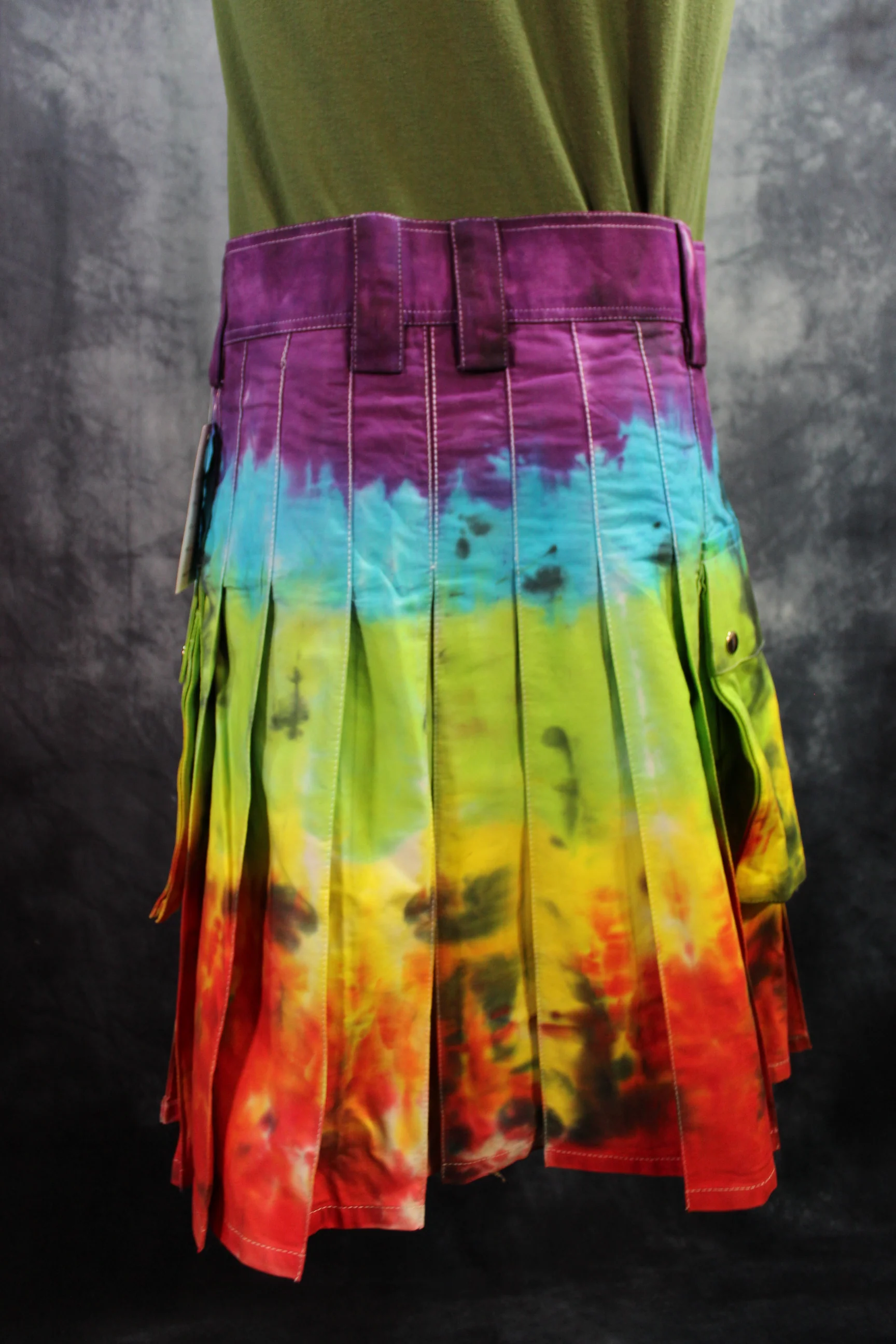 PRIDE Tie-Dye Kilt by Kilted Bros - Image 5