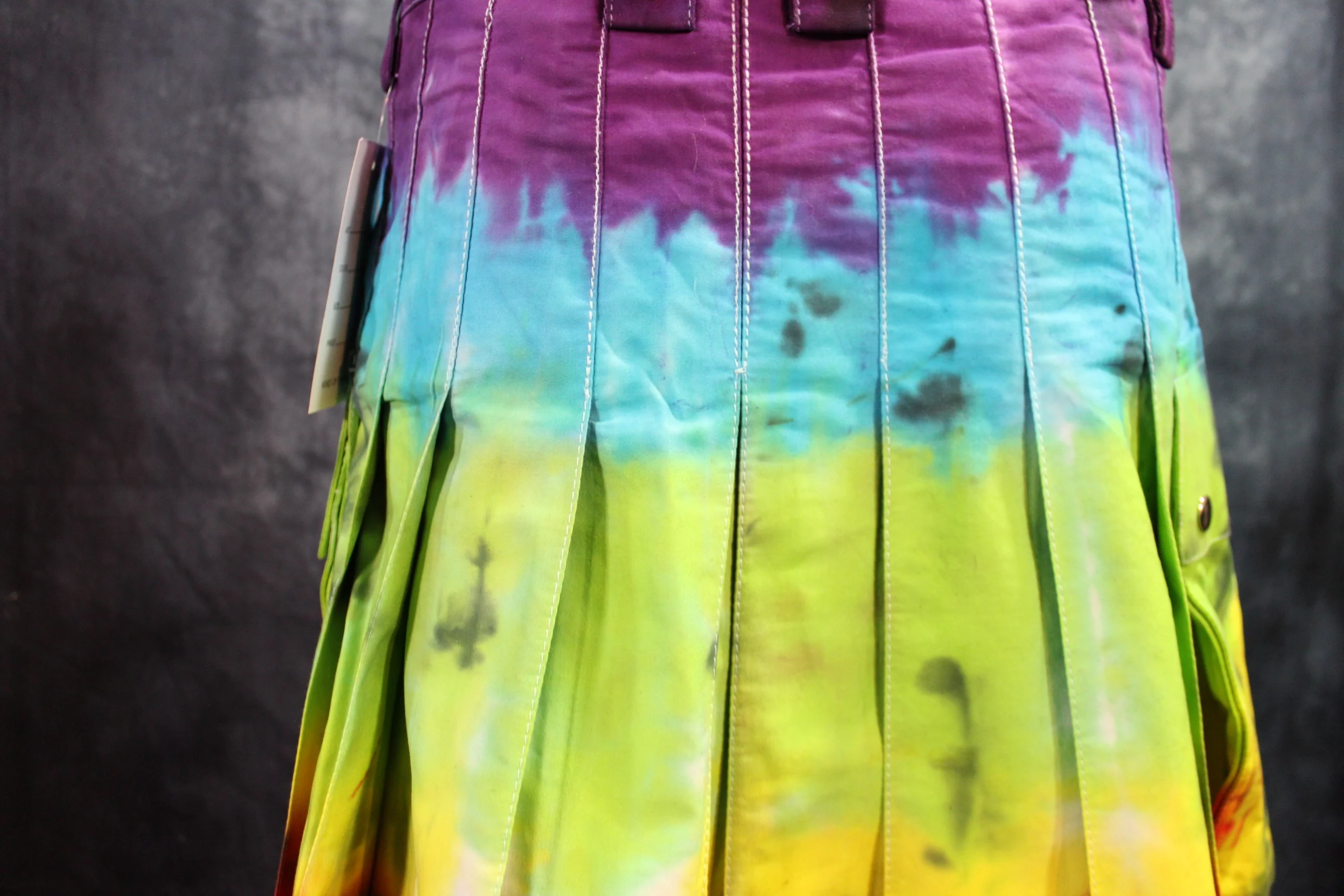 PRIDE Tie-Dye Kilt by Kilted Bros - Image 6