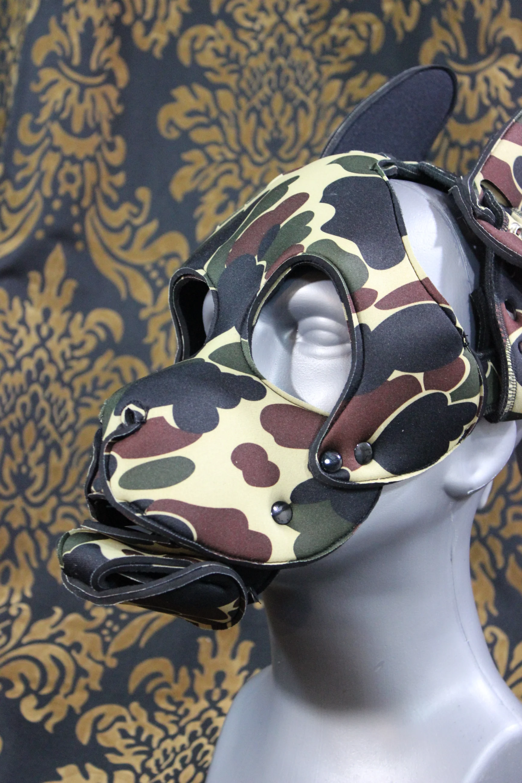 Pupskinz Two Toned Reversible Neoprene Husky Hood - Image 14