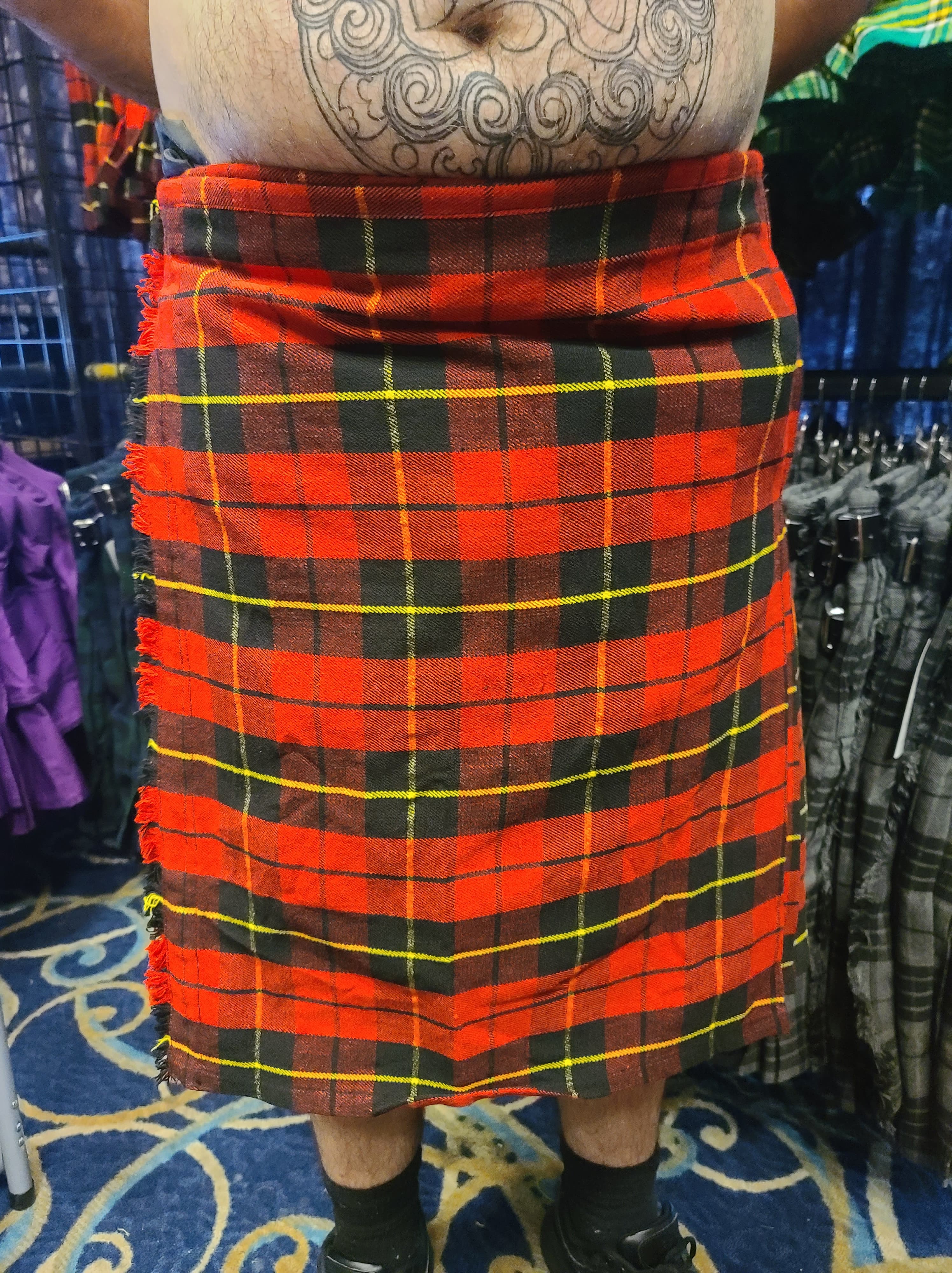 Wallace Tartan Kilt by KiltedBros Red Plaid - Image 3