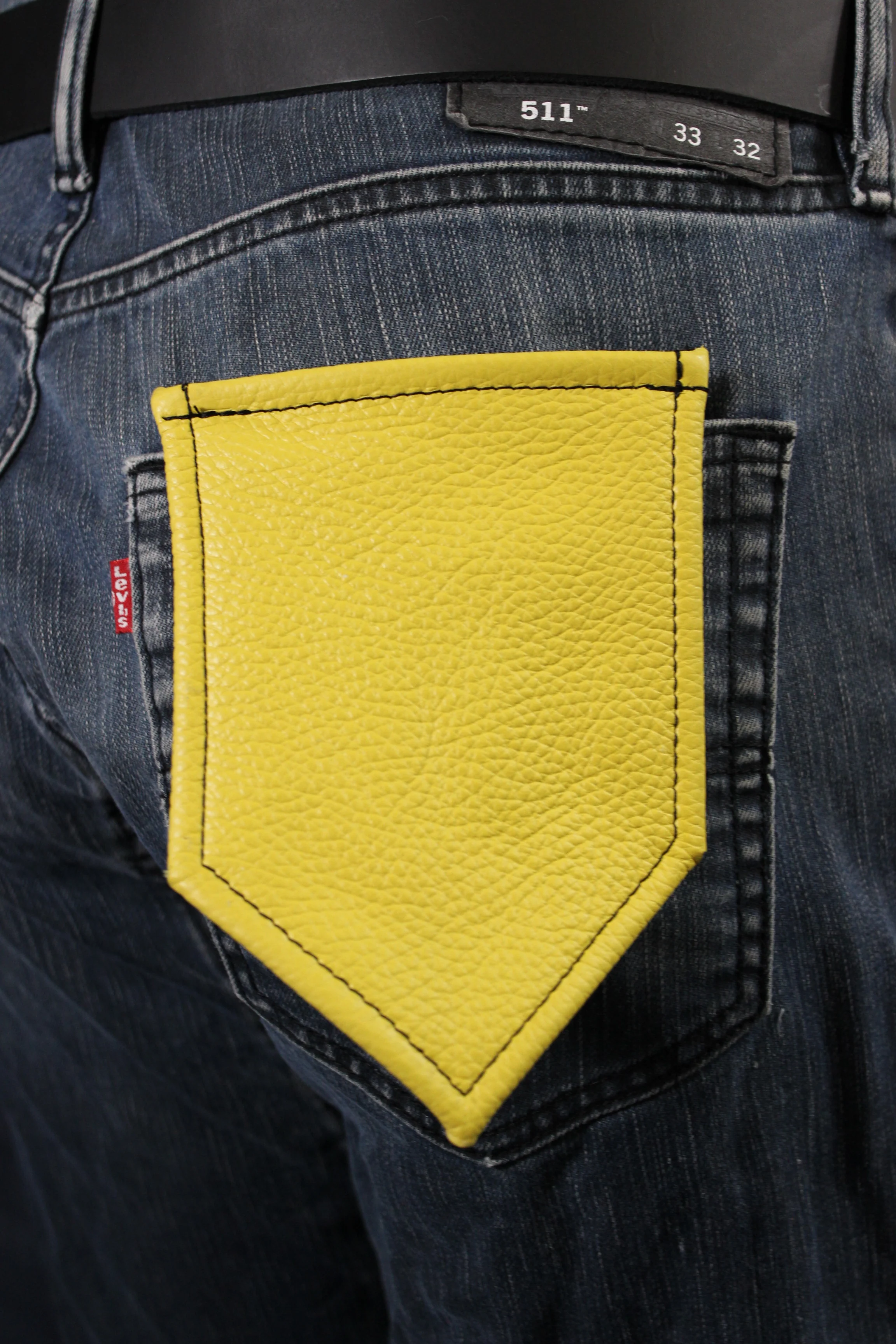 Solid Color Leather Pocket Flag - Image 13