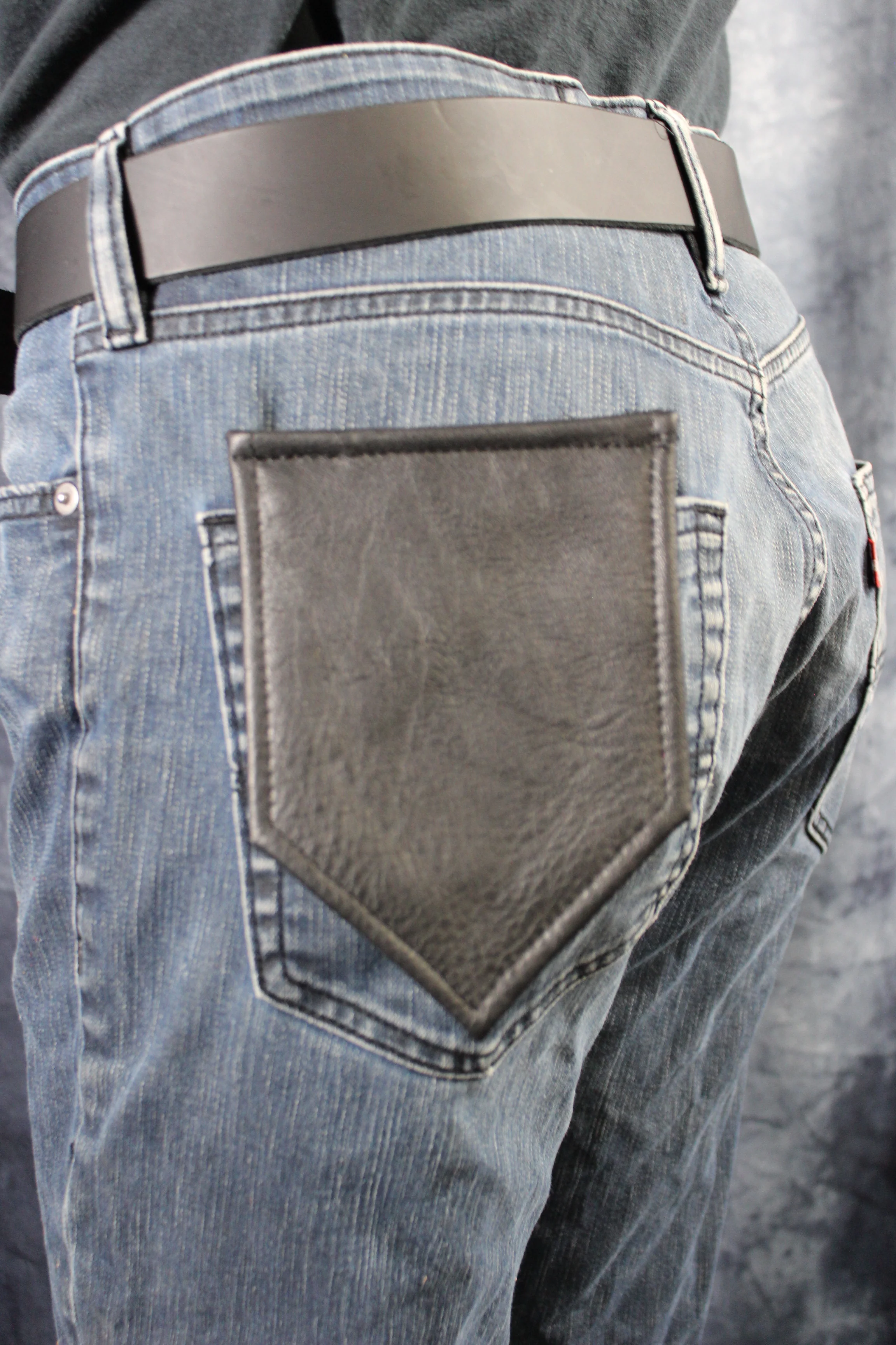 Solid Color Leather Pocket Flag - Image 14