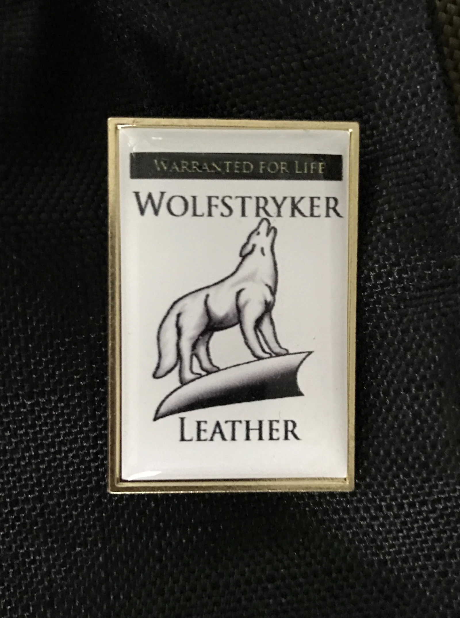 Wolfstryker Leather Official VIP Pin - Image 3